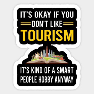 Smart People Hobby Tourism Sticker